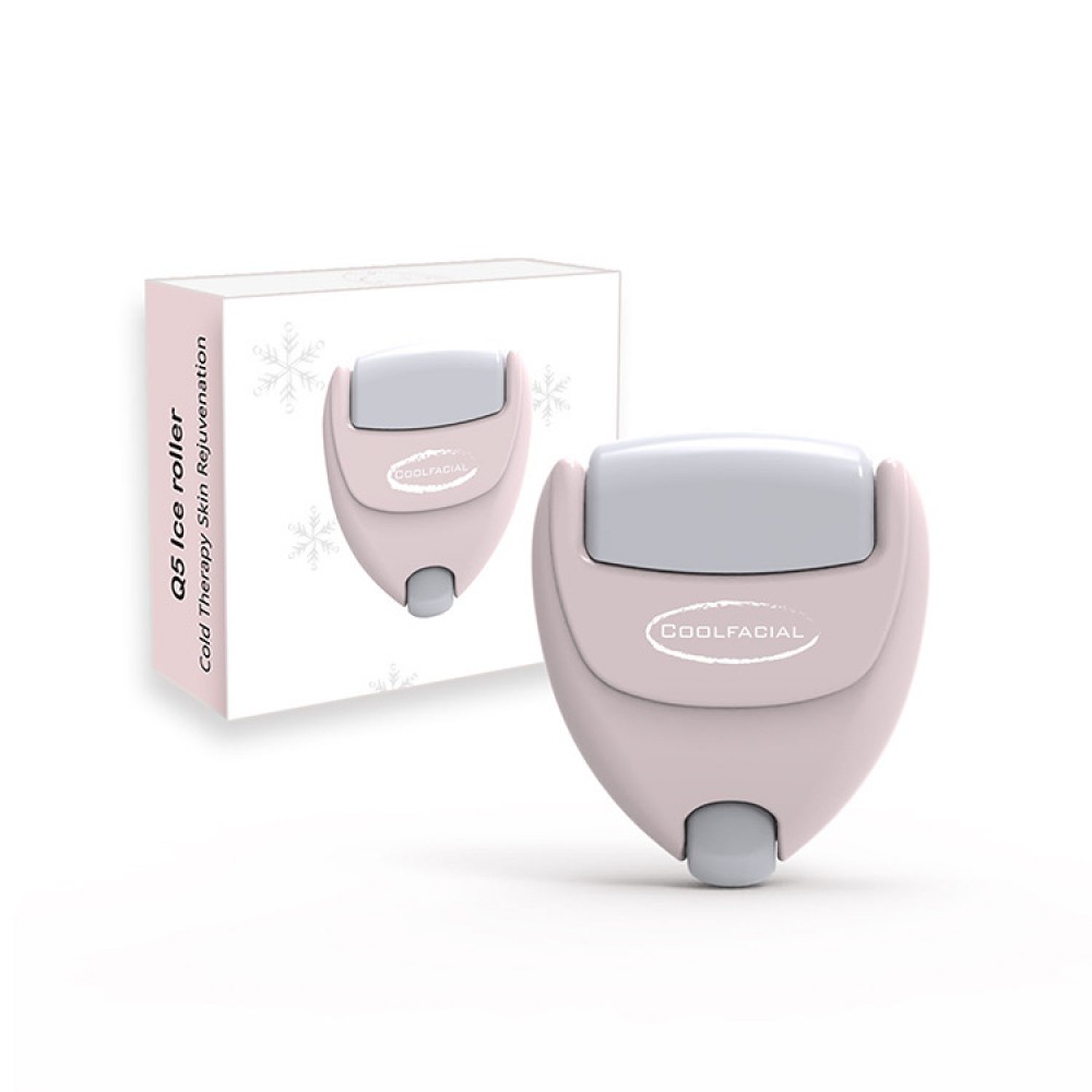 Dual Head Ice Face Roller Facial Skin Care Tool with Logo