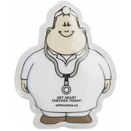 Customized Hot/Cold Gel Bead Packs - Doctor