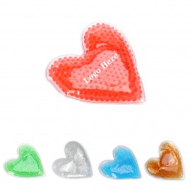 Promotional Heart Shape Gel Bead Hot/Cold Pack