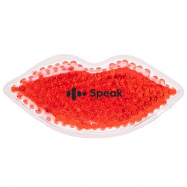 Lip Shaped Hot/Cold Gel Pack with Logo