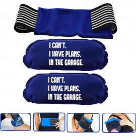 Large Reusable Hot and Cold Ice Packs with Logo