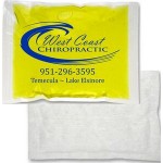 Cloth Backed Yellow Stay-Soft Gel Pack (4.5"x6") Logo Branded
