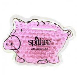 Pig Hot/Cold Pack w/Gel Beads with Logo