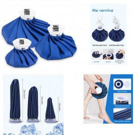 9" Hot Cold Reusable Ice Bag with Logo