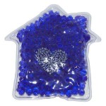 Gel Tekbeads Hot/Cold Pack (House Shape) with Logo