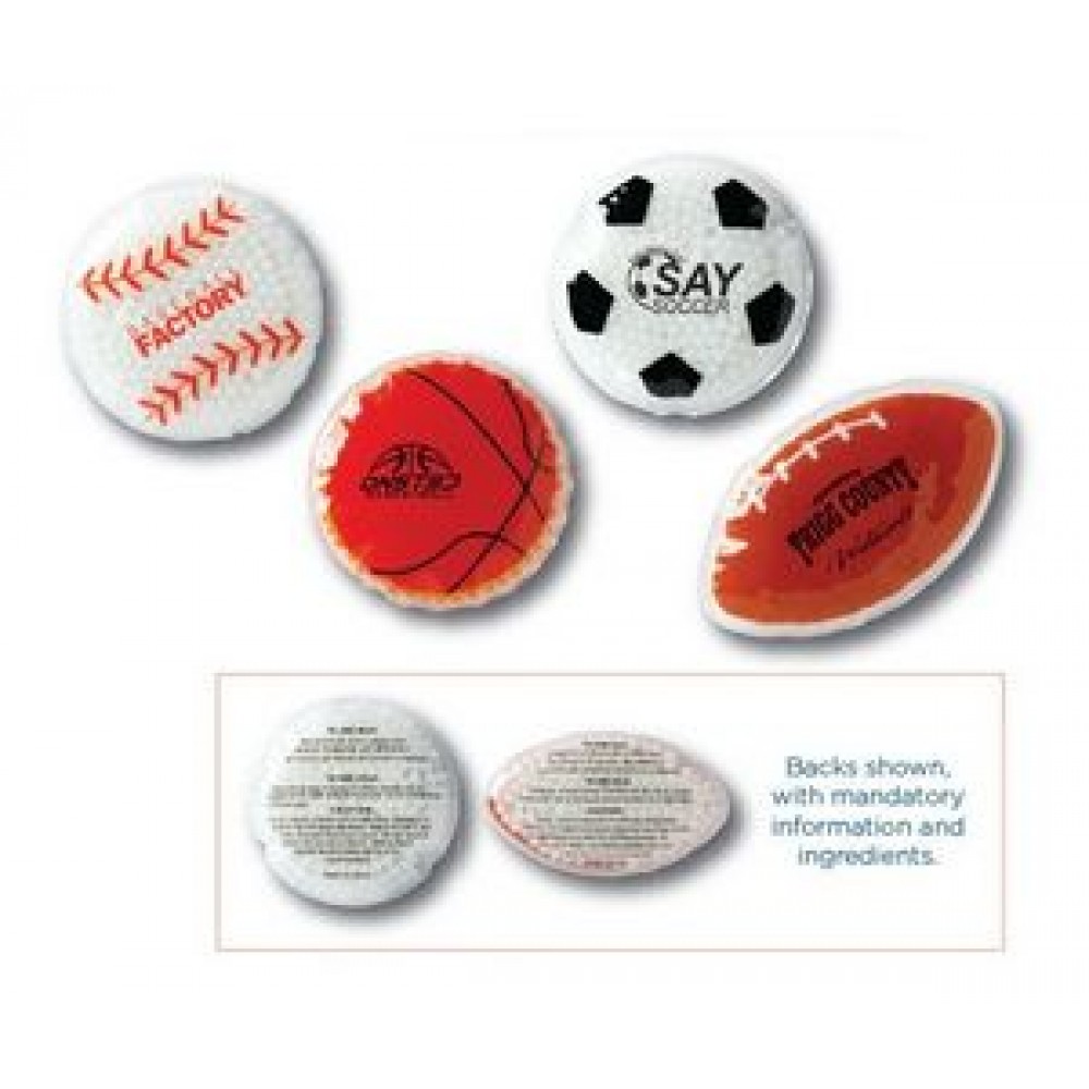 Sports Hot/Cold Gel Pack-Football with Logo