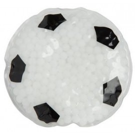 Soccer Gel Beads Hot/Cold Pack with Logo