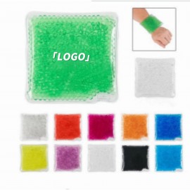 Promotional Custom Square Hot/Cold Gel Beads Pack