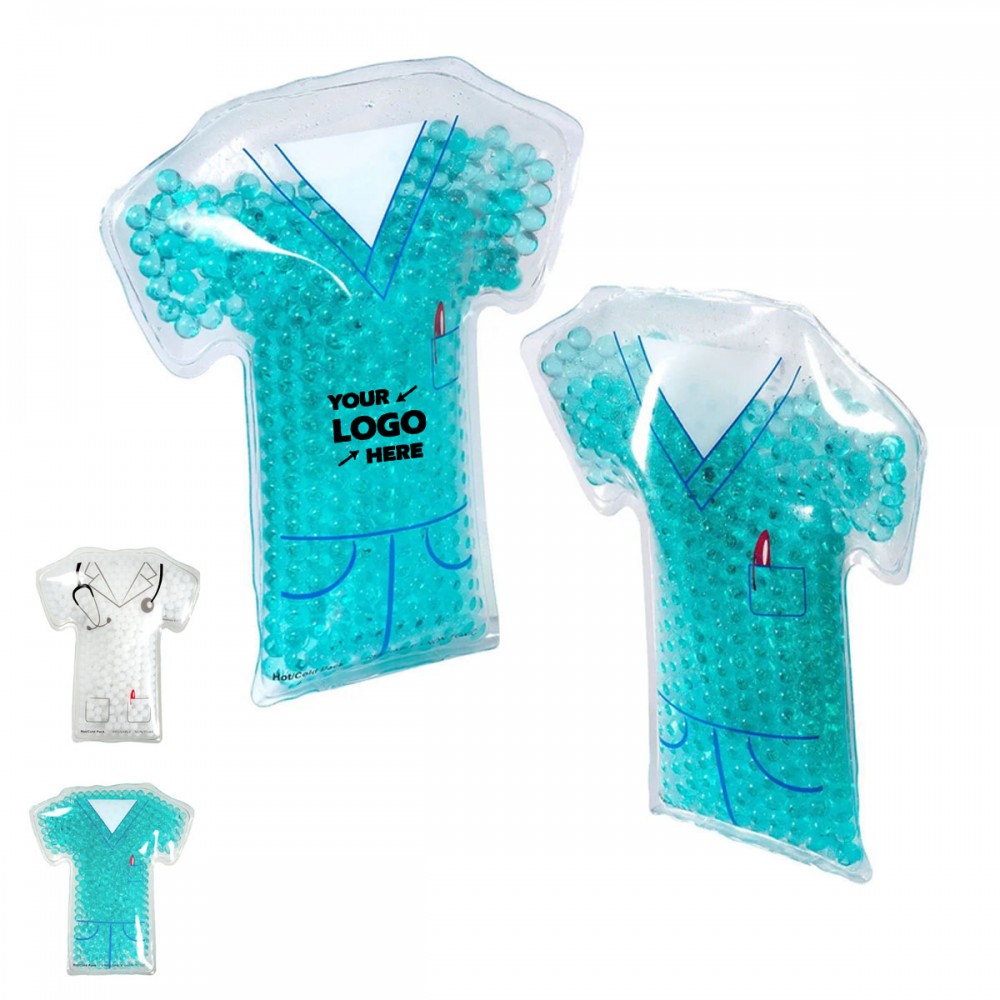 Doctor Shaped Gel Packs with Logo