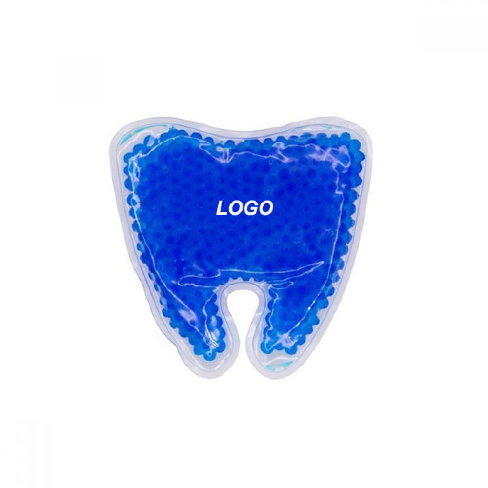 Personalized Tooth Shape Gel Beads Hot/Cold Pack