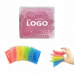 Personalized Square Gel Beads Hot/Cold Gel Pack