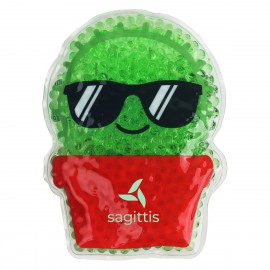 Customized Cactus Aqua Pearls Hot/Cold Pack