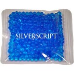 Blue Gel Beads Cold/ Hot Therapy Pack (4.5"x4.5") Custom Printed