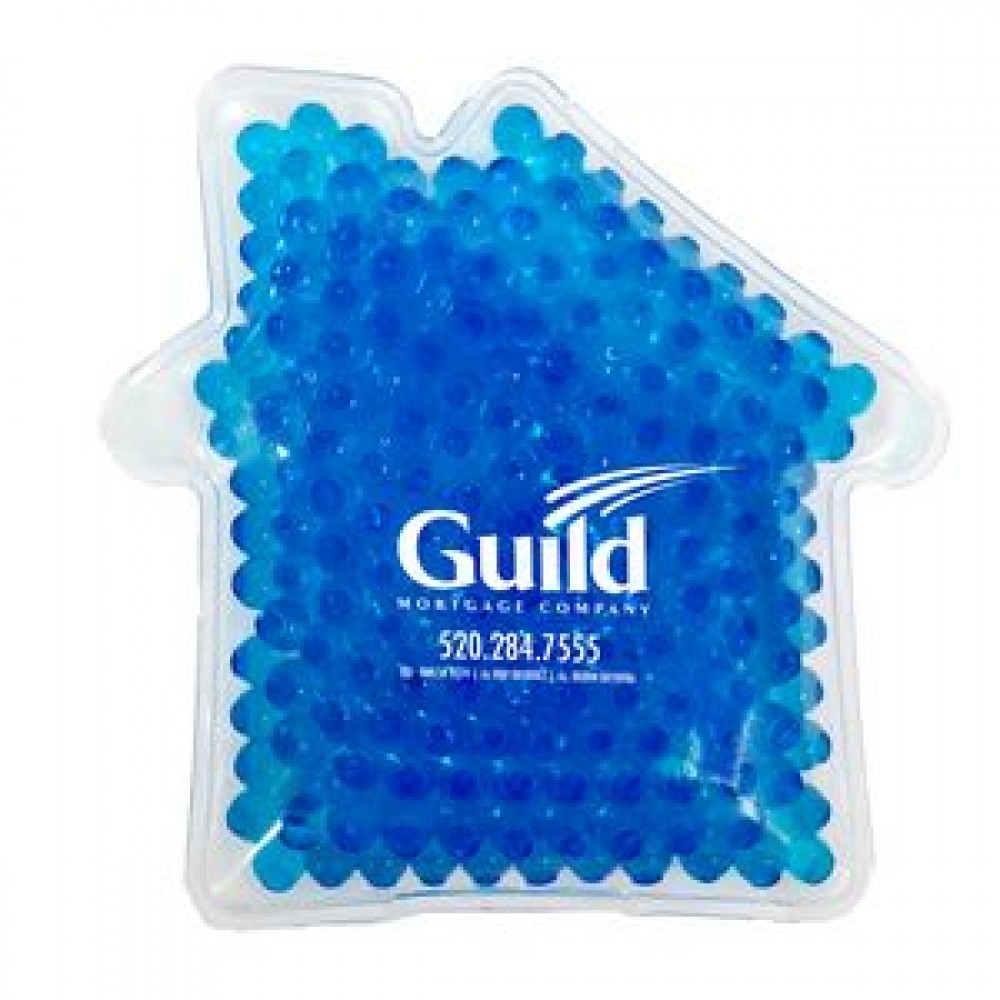 House Hot/ Cold Pack with Gel Beads with Logo