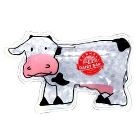 Promotional Cow Hot/Cold Pack w/Gel Beads