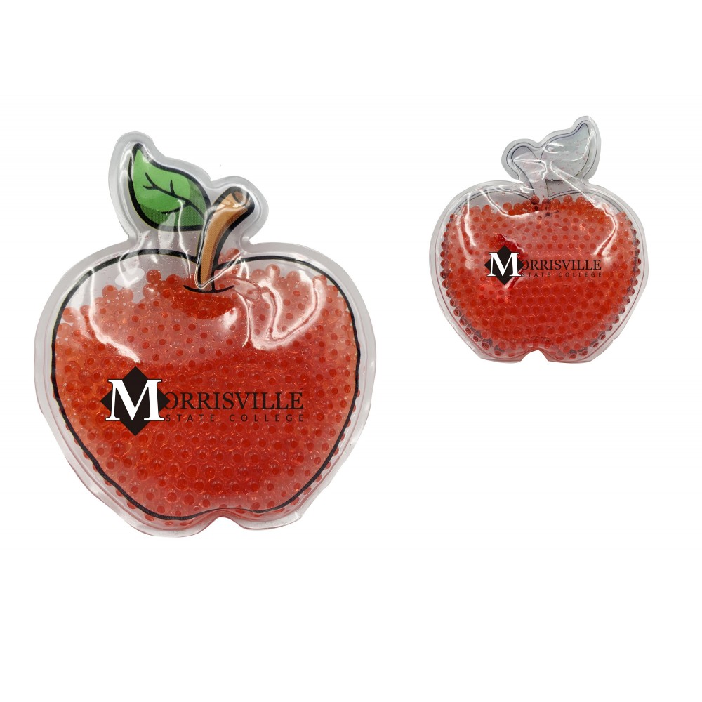 Apple Shaped Cold/Hot Gel Pack with Logo Apple Shaped Cold/Hot Gel Pack with Logo