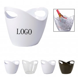 Customized 4L Double Layer Ice Bucket KTV Beer Bucket