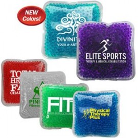 Gel Bead Hot/Cold Pack (Spot Color) with Logo