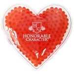 Custom Printed Red Heart Hot/ Cold Pack with Gel Beads
