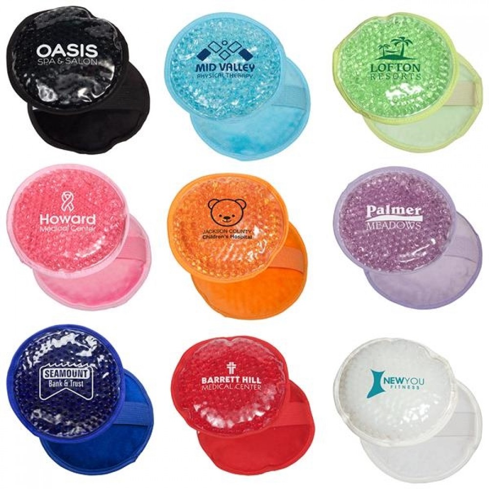 Promotional Plush Round Hot/Cold Pack