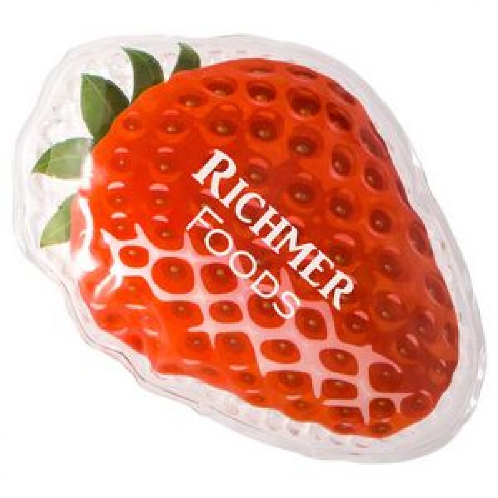 Customized Strawberry Art Hot/Cold Pack