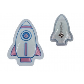 Rocket Shaped Cold/Hot Gel Pack with Logo