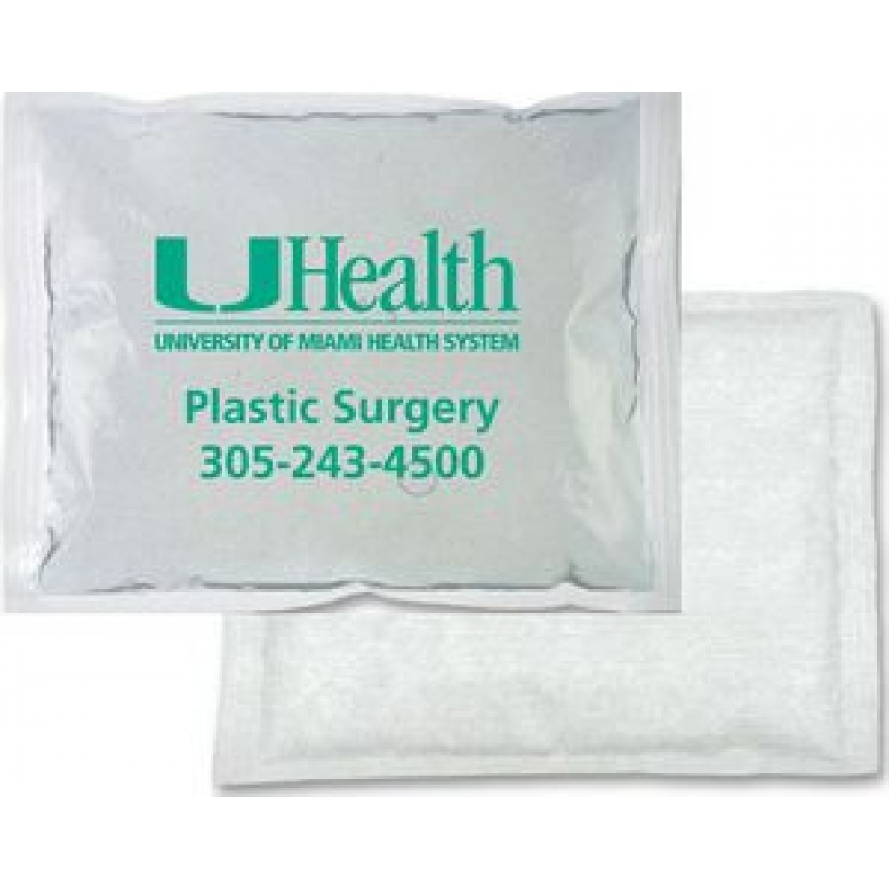 Cloth Backed Stay-Soft Gel Pack (6"x8") with Logo