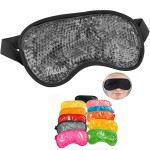 Gel Bead Hot and Cold Eye Masks with Logo