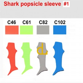 Popsicle Hold Bags Shark Ice Pop Sleeves with Logo