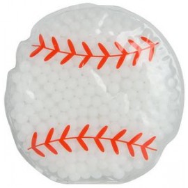 Promotional Baseball Gel Beads Hot/Cold Pack