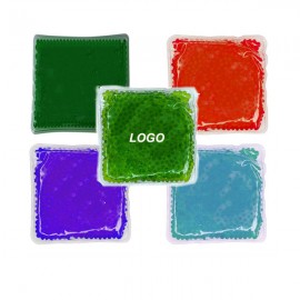Square Gel Beads Hot/Cold Pack with Logo  Square Gel Beads Hot/Cold Pack with Logo