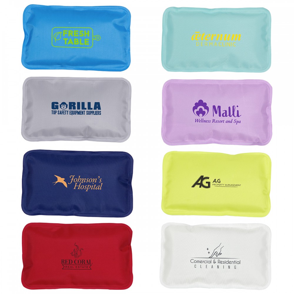 Customized Rectangle Nylon-Covered Hot/Cold Pack