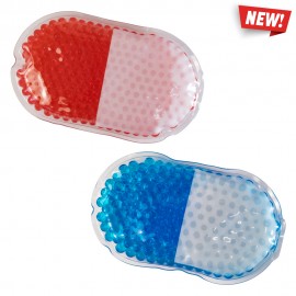 Logo Branded Pill Gel Beads Hot/Cold Pack