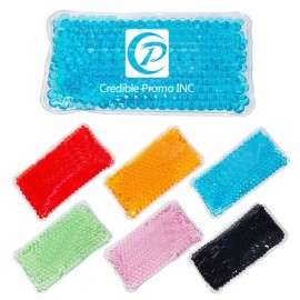 Custom Rectangle Shape Gel Bead Ice Pack Or Hot/Cold Pack