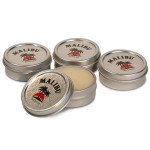 Custom Printed .5 Oz. Round Lip Balm Tin - Petroleum-Free