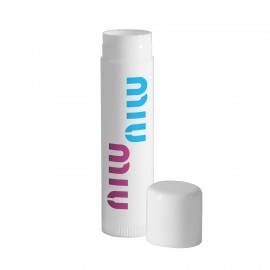 SPF 15 White Tube Lip Balms with Logo