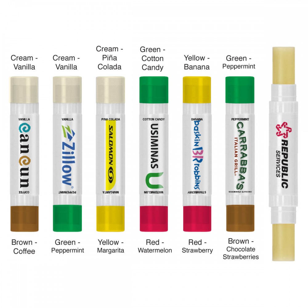 Personalized Double Sided Beeswax Lip Balm