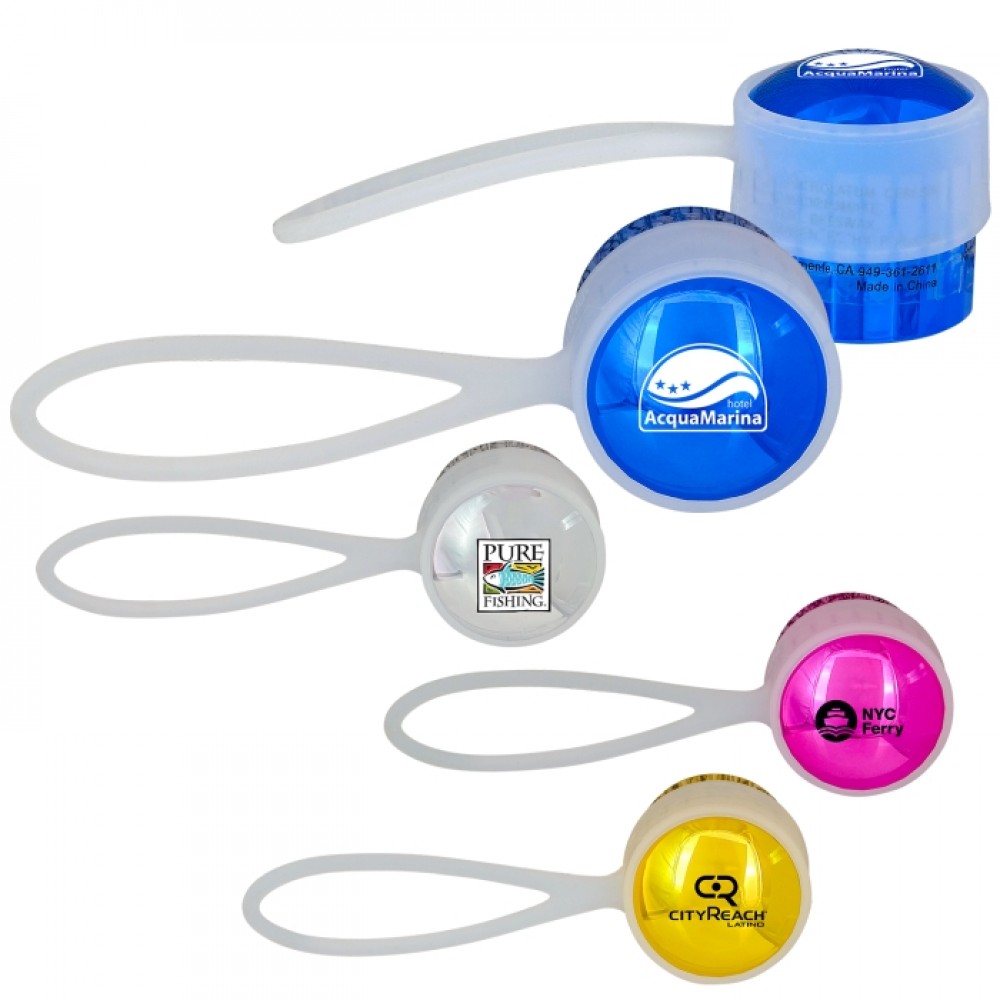 Handy Metallic Lip Balm Custom Imprinted Handy Metallic Lip Balm Custom Imprinted