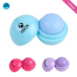 Logo Branded Lip Balm Ball with Moisturizer  Logo Branded Lip Balm Ball with Moisturizer