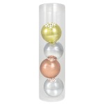 Custom Printed PVC Metallic Chap Balm Ornament Set - 3 Pack