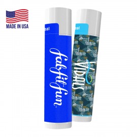 Custom Lip Balm with SPF 15" White Tube