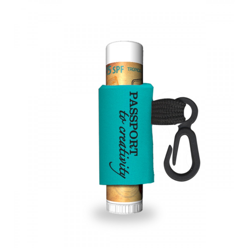 Chap Ice Tropical Chap Ice SPF 15 Lip Balm W/ Custom Label & Leash Logo Branded Chap Ice Tropical Chap Ice SPF 15 Lip Balm W/ Custom Label & Leash Logo Branded