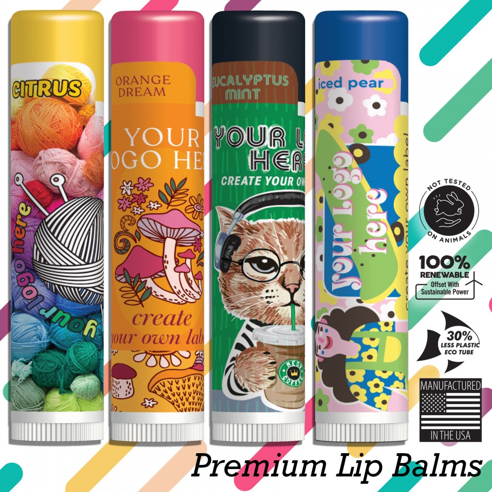 Customized Cranberry Orange Flavor USDA Certified Organic Lip Balm Customized Cranberry Orange Flavor USDA Certified Organic Lip Balm