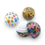 Full Color Round Lip Balm with Logo