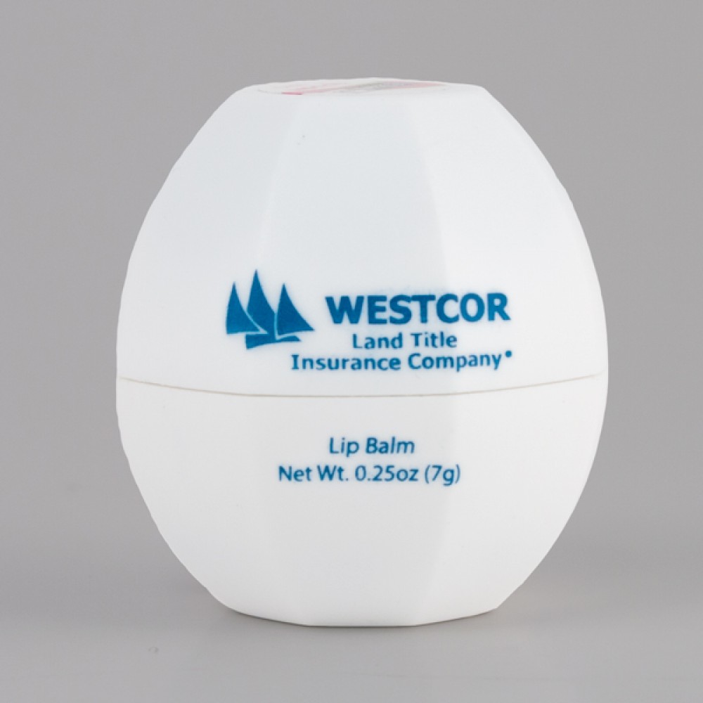 Mint Octagon Revo Lip Balm Logo Branded Mint Octagon Revo Lip Balm Logo Branded