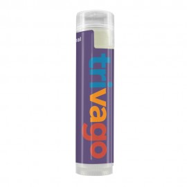 Custom Spf 15 Lip Balm In Clear Tube with Logo