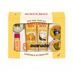 Logo Branded Burt's Bees Tips and Toes Kit
