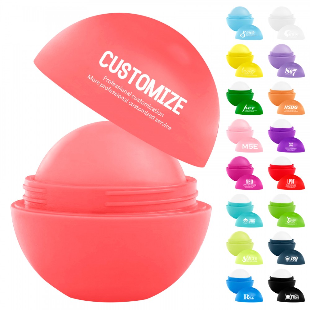 Personalized Fruity Lip Moisturizer Ball