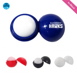 Vanilla Flavor Lip Balm Ball with Logo  Vanilla Flavor Lip Balm Ball with Logo
