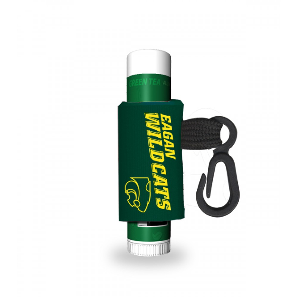 Promotional,Custom Imprinted Green Tea Lip Naturals Lip Balm W/ Custom Leash Promotional,Custom Imprinted Green Tea Lip Naturals Lip Balm W/ Custom Leash